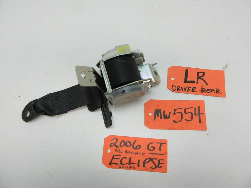 SEAT BELT SEATBELT REAR SHOULDER HARNESS BACK SIDE LH RH for 06 07 08 ECLIPSE