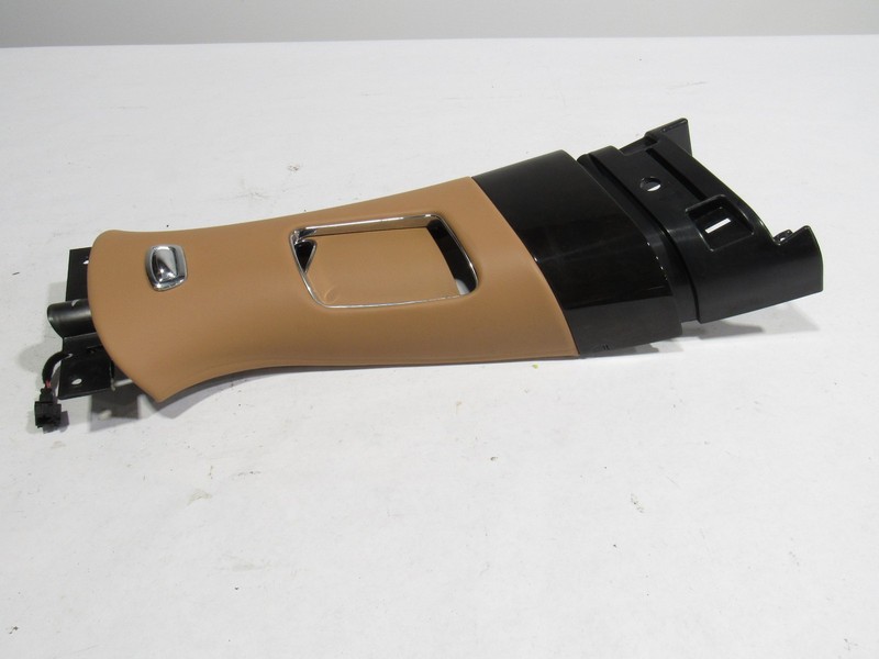 10-20 Bentley Mulsanne 2012 Right Passenger Center B Pillar Cover Panel Trim @1