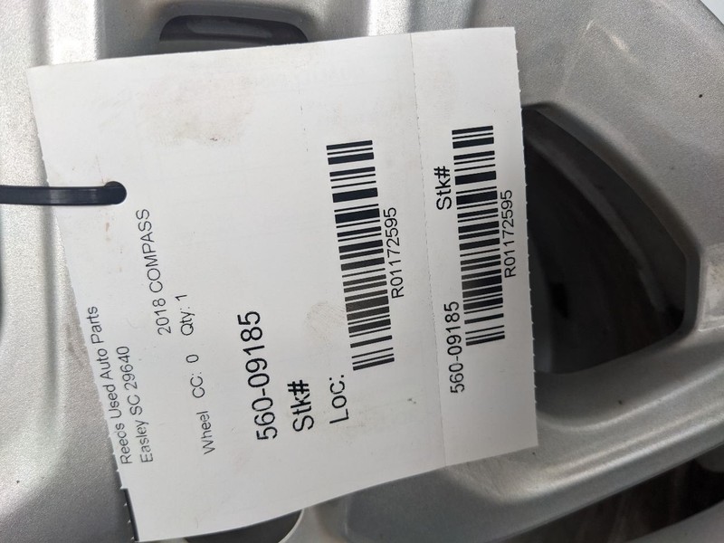 Wheel Road Wheel 16x6-1/2 Aluminum Opt Wnf Fits 17-21 COMPASS 1172595