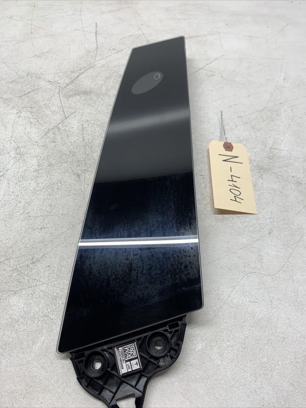 17-20 MODEL 3 Black Gloss LH Driver Left B-Pillar Trim Camera Sensor 4104 b57