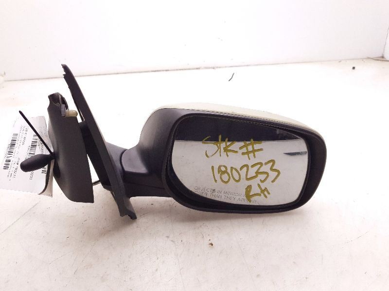 07-12 TOYOTA YARIS GREEN PASSENGER SIDE VIEW MIRROR ASSEMBLY
