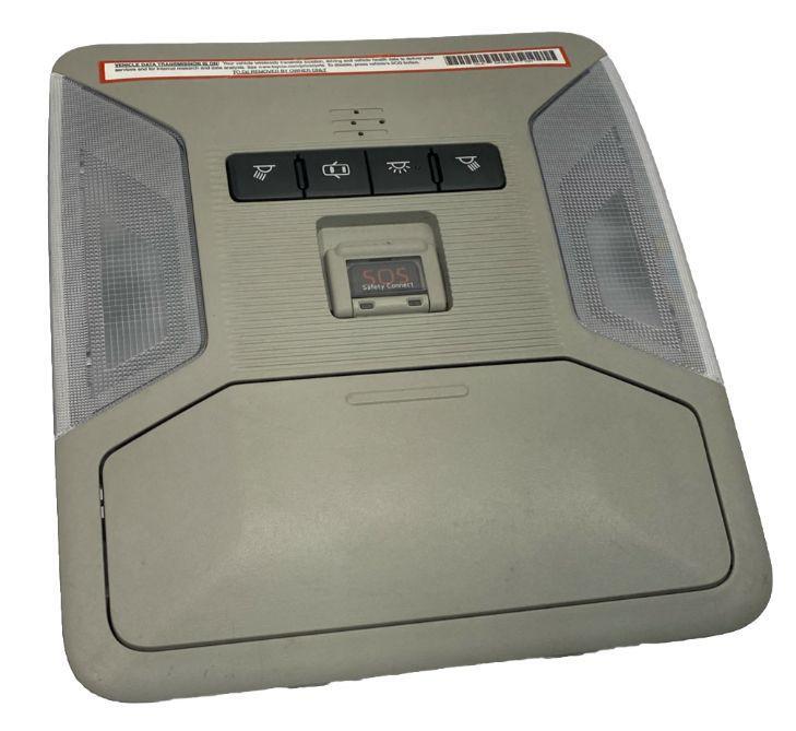 Toyota Rav-4 overhead console 19 22 roof doom light assy OEM gray 8120842130B0