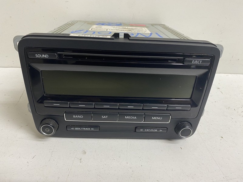 2015-2017 Volkswagen Jetta NON-NAV AMFM Single CD Radio Stereo 1K0 035 164 J