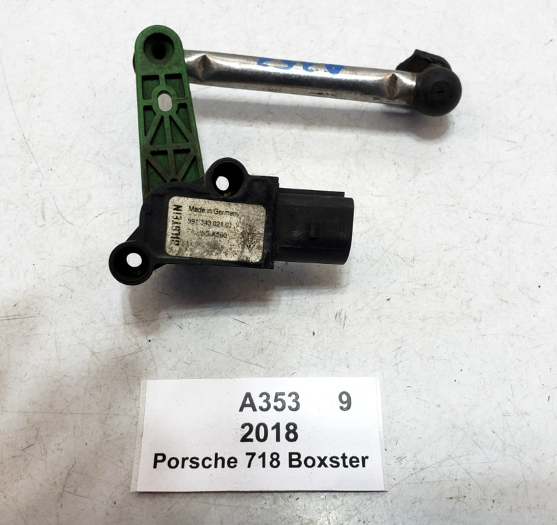 ✅ 17-24 OEM Porsche 718 Boxster 982 Headlight Level Height Sensor Module 36k