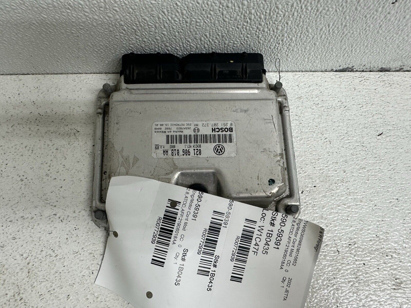 2002-2005 VW Jetta 2.8 AFP Auto Engine Computer Module Ecu Ecm Pcm 021 906 018 A