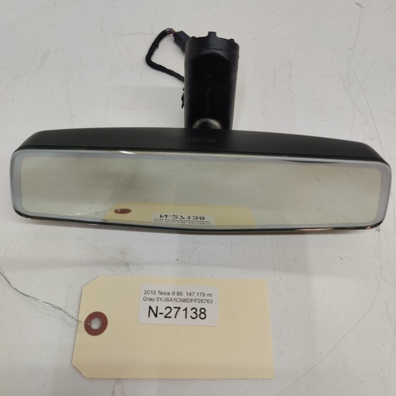 12-16 OEM Tesla Model S Front Windshield Interior Rear View Mirror 27138 B6