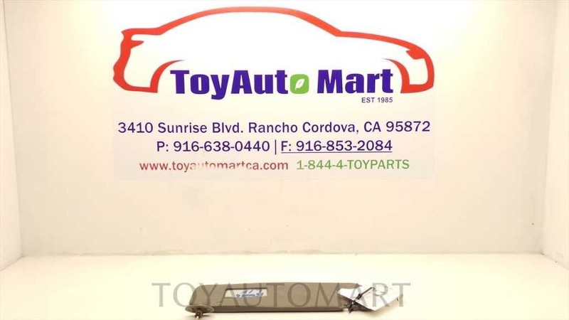 4 RUNNER89 90 91 92 93 94 95 Sun Visor