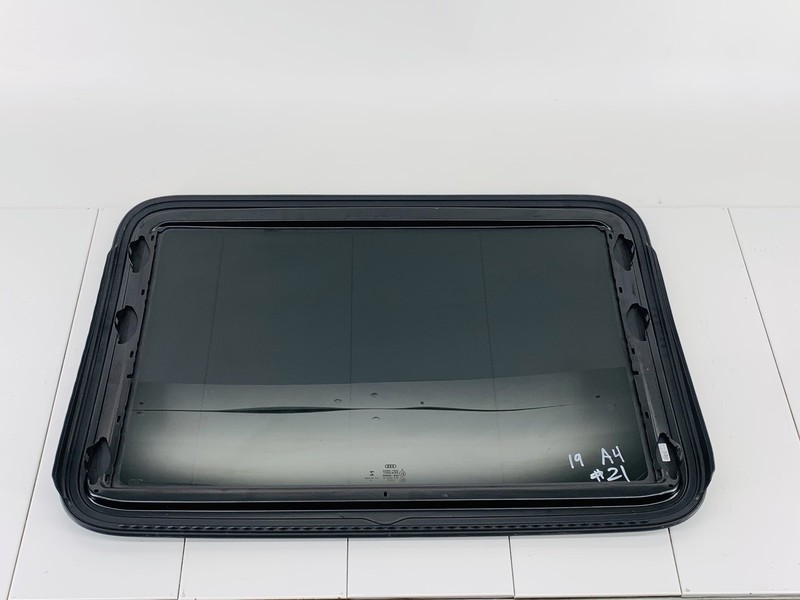 17-20 AUDI A4 B9 FRONT UPPER OVERHEAD HEADLINER ROOF SUNROOF GLASS OEM #21