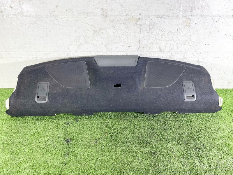 17-22 INFINITI Q60 REAR TRUNK DECK SHELF PACKAGE TRAY COVER TRIM PANEL OEM