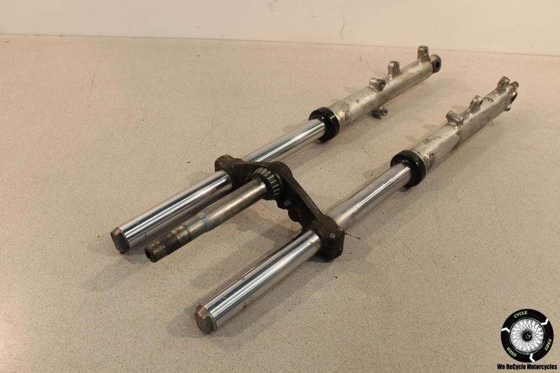 1979 Yamaha XS1100 FRONT FORKS SHOCK SUSPENSION SET PAIR LOWER TREE XS 1100 79