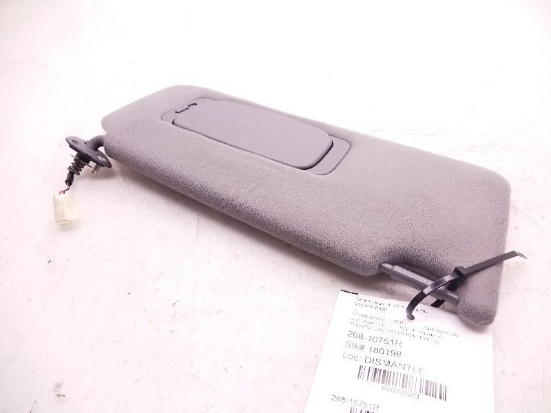 Passenger Right Sun Visor Illuminated Fits 05-12 AVALON 74310-AC293-B2