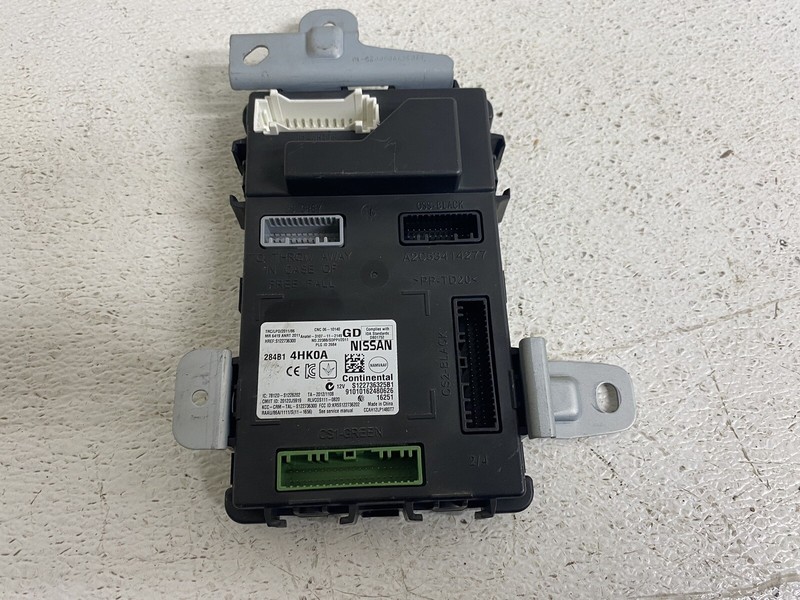 2016-2017 Infiniti Q50 3.0 Body Control Module Bcm 284B1 4HK0A