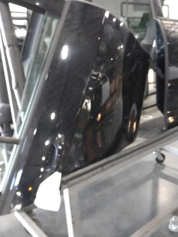 2015 Volkswagen Golf GTI Rear Right Door Black - Good Condition, No Rust