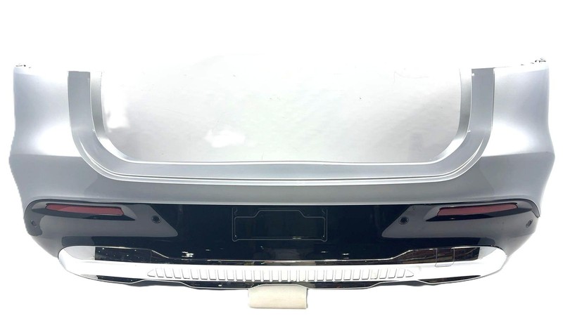 2023-2025 Mercedes 450 EQS Sev Ex Rear Bumper Assembly Silver W/ Sensors Scratch