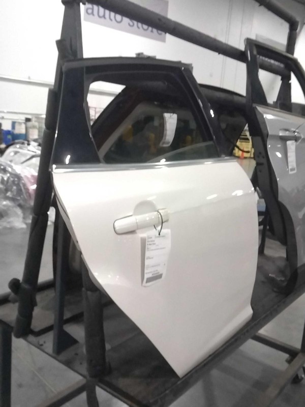 2012 Ford Focus Rear Right Door White OEM 32679 102K Miles