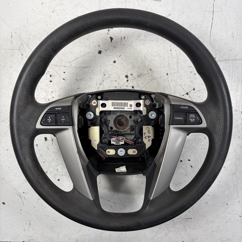 08-12 Honda Accord 4D Sedan LX/EX Steering Wheel Black Used OEM
