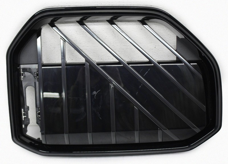 OEM Right Passenger Side Upper Grille Insert For BMW X3 Gloss Black Surround