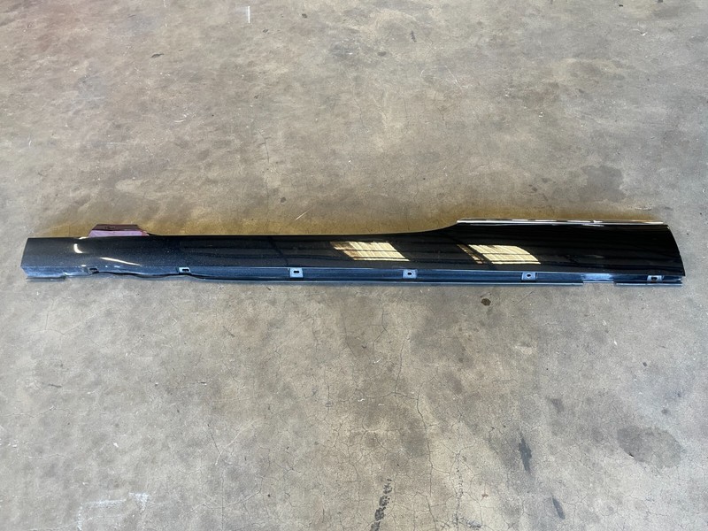 03-07 Bentley Continental GT Left Side Skirt Rocker Panel Molding Black 1577 OEM
