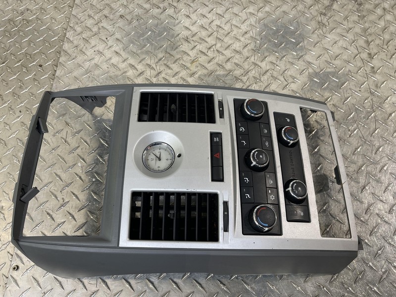 2008-2010 Chrysler Town & Country Center Dash Trim Climate Panel Bezel OEM Gray