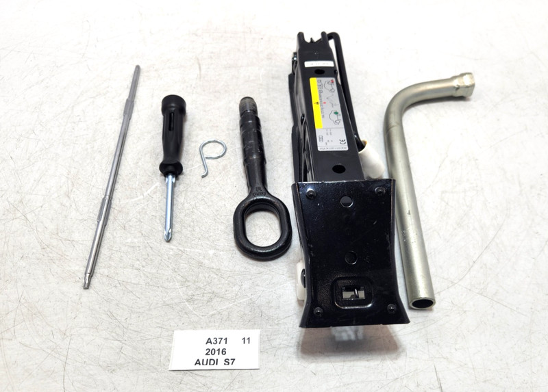 ✅ 12-18 OEM Audi S7 A6 A7 RS7 Emergency Spare Tire Jack Wrench Tool Kit