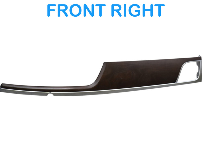 15-20 Hyundai Genesis G80 Front Right Passenger Side Dash Air Vent Wood Trim Oem