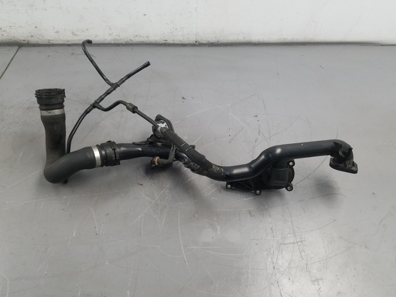 2014 Audi S4 Quattro B8 3.0L TFSI Thermostat / Coolant Pipe#8487 VV3
