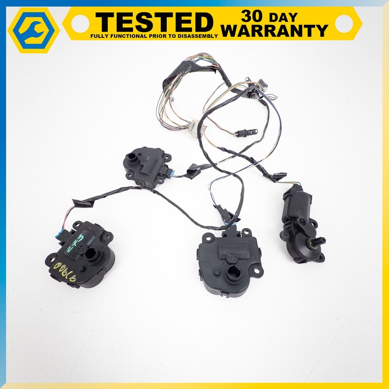 05-13 CHEVROLET CORVETTE C6 XLR HEATER AIR VALVE ACTUATOR SERVO MOTOR WIRE OEM