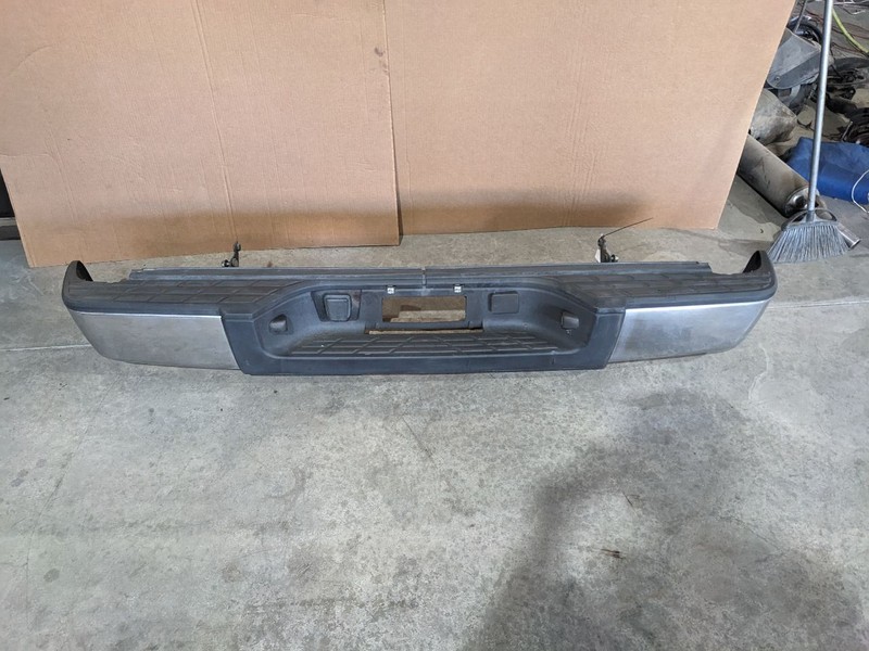 Rear Bumper Step Bumper Chrome Fits 10-13 SIERRA 1500 PICKUP 1184470