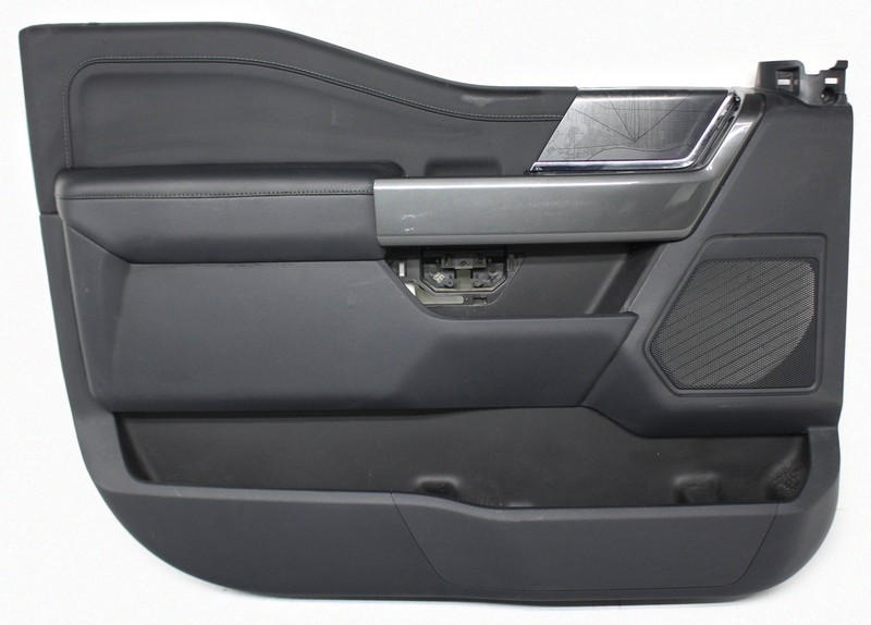 OEM Front Door Panel For Ford F150 Black with black vinyl ML3B-1623943-PM319W