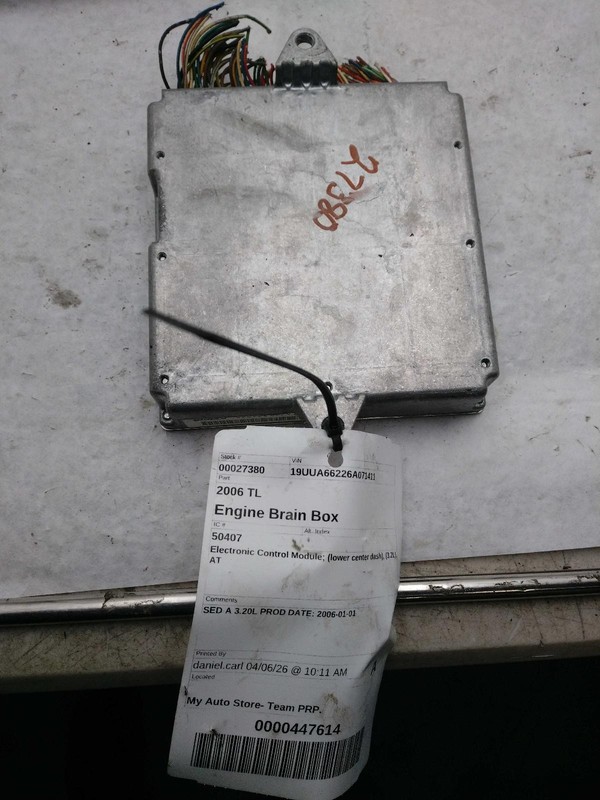 Used Engine Control Module (ECM) fits: 2006 Acura Tl Electronic Control Module l