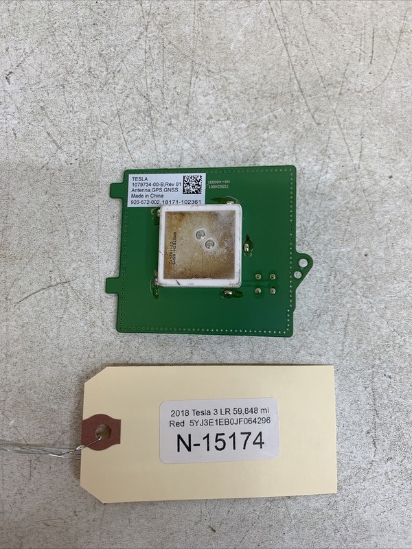 ⚡️17-22 TESLA 3 GPS NAVIGATION ANTENNA MODULE GNSS UNIT 1079734-00-B 15174 B133