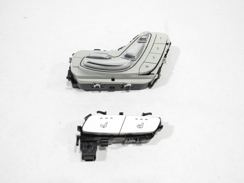 Mercedes E63 S W213 2018 Front Right Door Seat Adjust Switch Set 2 PCS 18-20 ;:O