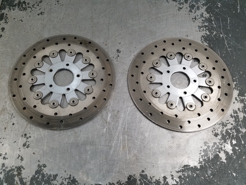 2010 09 13 Harley Davidson CVO UltraSunstar Front Brake Rotors#2060 P7
