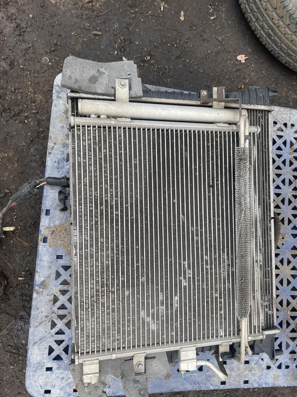 10-12 Jaguar XF 5.0L Radiator Cooling Fan Condenser Full Set Complete Oem Tested