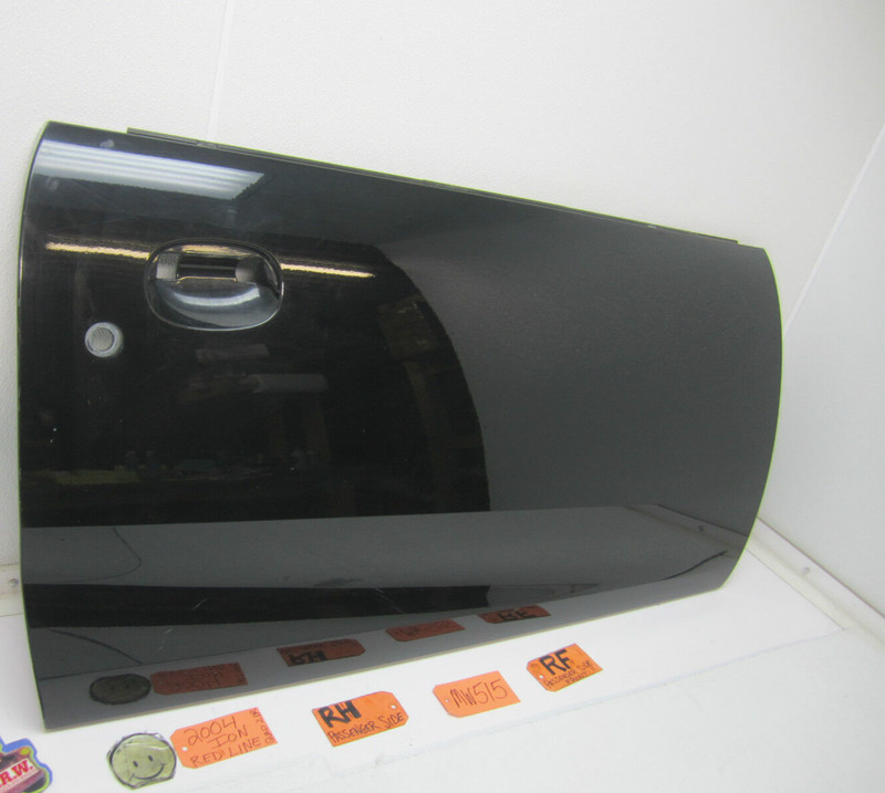 DOOR PANEL SKIN BLACK OUTER CAR RIGHT PASSENGER SIDE SATURN ION COUPE QUAD 2DR