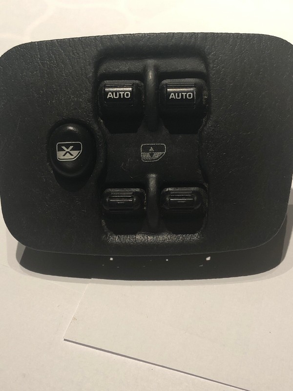2002-2004 2003 Jeep Liberty Console Master Window Switch Dark Gray CLEAN OEM