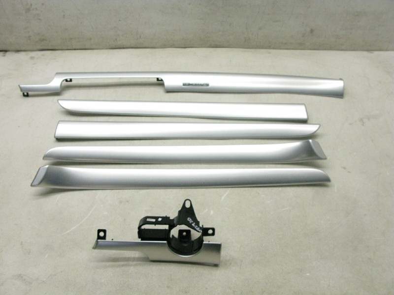 04-08 AUDI B7 A4 SEDAN ALUMINUM INTERIOR TRIM MOLDING KIT OEM 092920