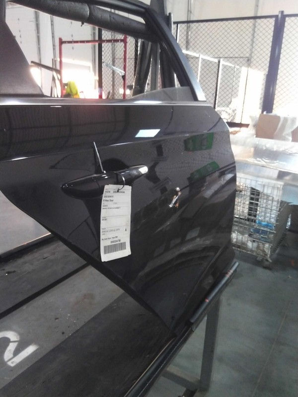 2019 Hyundai Sonata Rear Right Door Black Used 663260 DING TREE SAP 147K