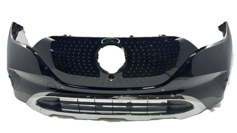 2023-2024 Mercedes EQS SUV Front Bumper Assermbly Black Tab Broke W/o Logo OEM