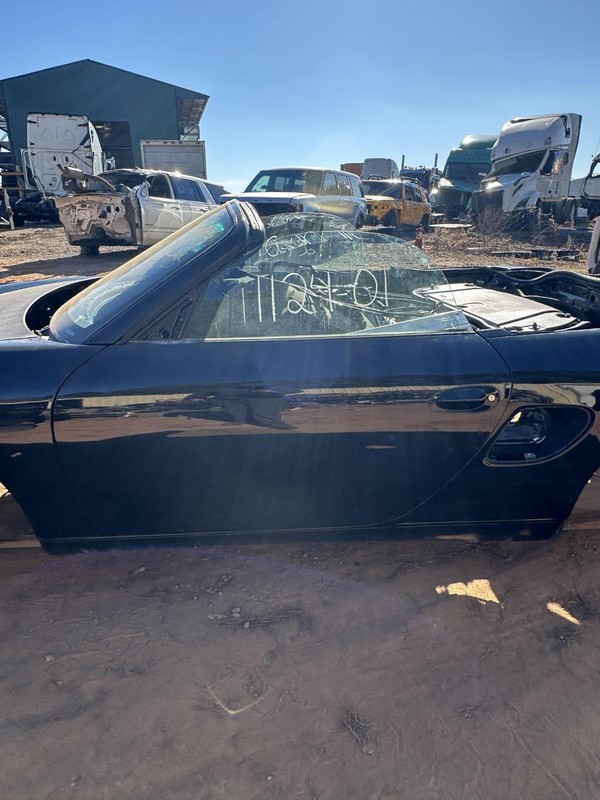 1997-2004 PORSCHE BOXSTER FRONT LEFT DRIVER SIDE DOOR SHELL PANEL BLACK OEM