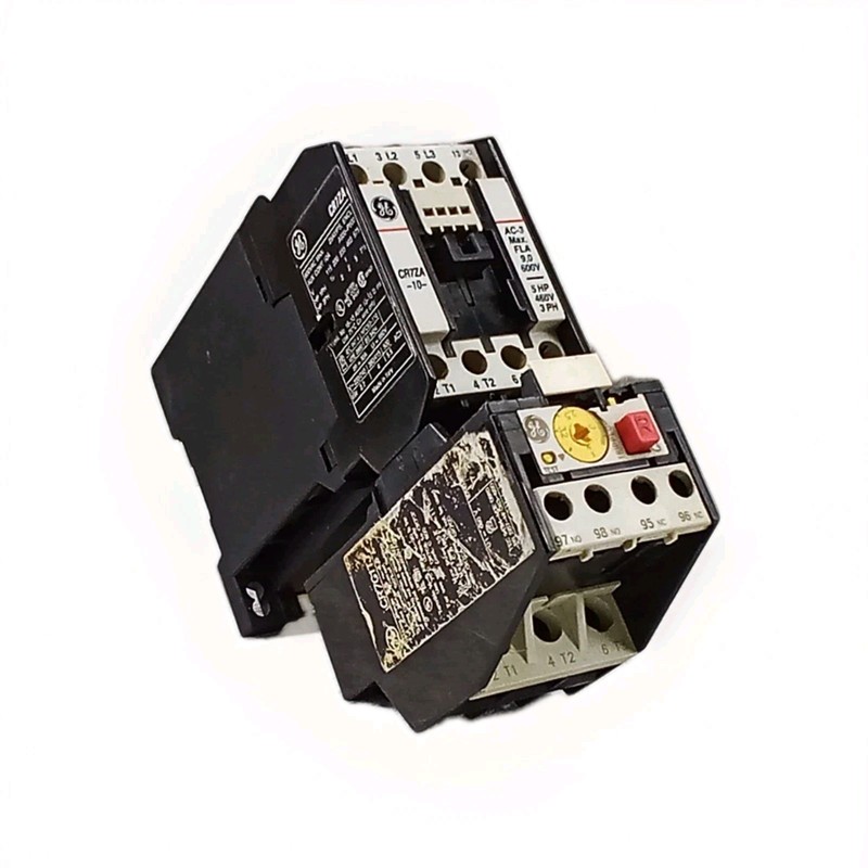 General Electric CR7ZA 600v 25A Contactor & CR7G1TJ Overload Relay