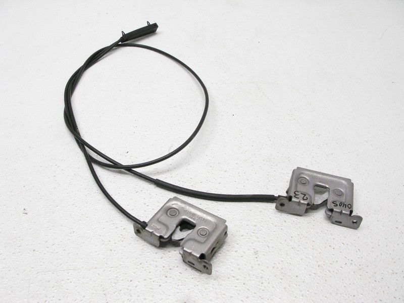 04-10 BMW E63 E64 650i M6 HOOD BONNET LATCH CATCH LOCK RELEASE CABLE OEM 040523