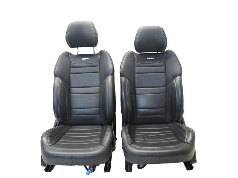 2012-2015 MERCEDES GL63 ML63 AMG OEM FRONT LEATHER SEATS SEAT CUSHION COVER