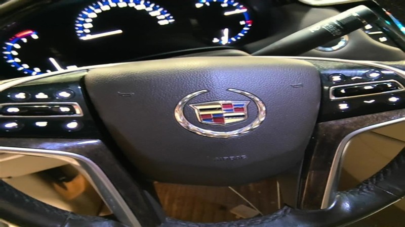 2013-2015 Cadillac XTS Driver Steering Wheel Air Bag Connectors at 3 and 9 Brown