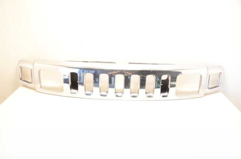 06-10 Hummer H3 3.7L Chrome Upper Grille Assembly 15834194
