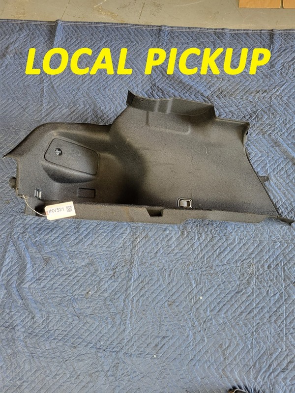 Used Oem Genesis Left Driver Rear Quarter Trim Panel Trunk Liner 2019-2020 G70