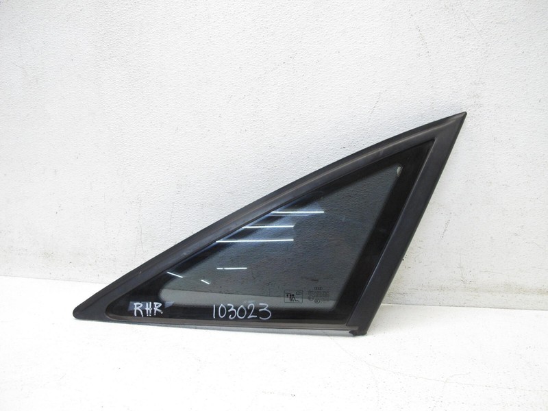 12-15 AUDI C7 A6 S6 SEDAN QUARTER GLASS WINDOW PASSENGER RIGHT REAR OEM 103023