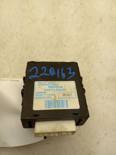 2009 TOYOTA COROLLA CHASSIS ECM RUNNING LIGHT RELAY CONTROL MODULE ASSEMBLY