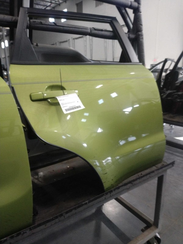2015 KIA Soul Rear Right Door Green - Good Condition, 147K Miles, OEM Part