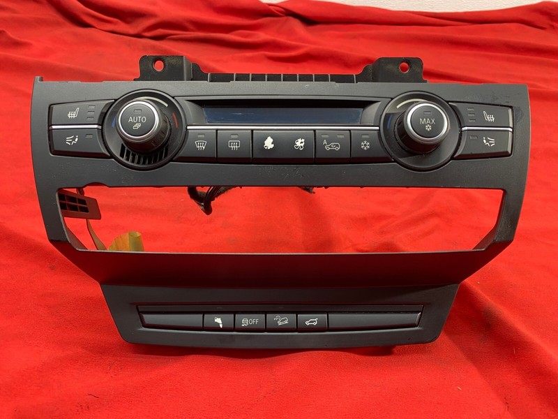 07-14 BMW E70 E71 X5 X6 Dashboard AC Heated Climate Control PDC Switch Panel OEM